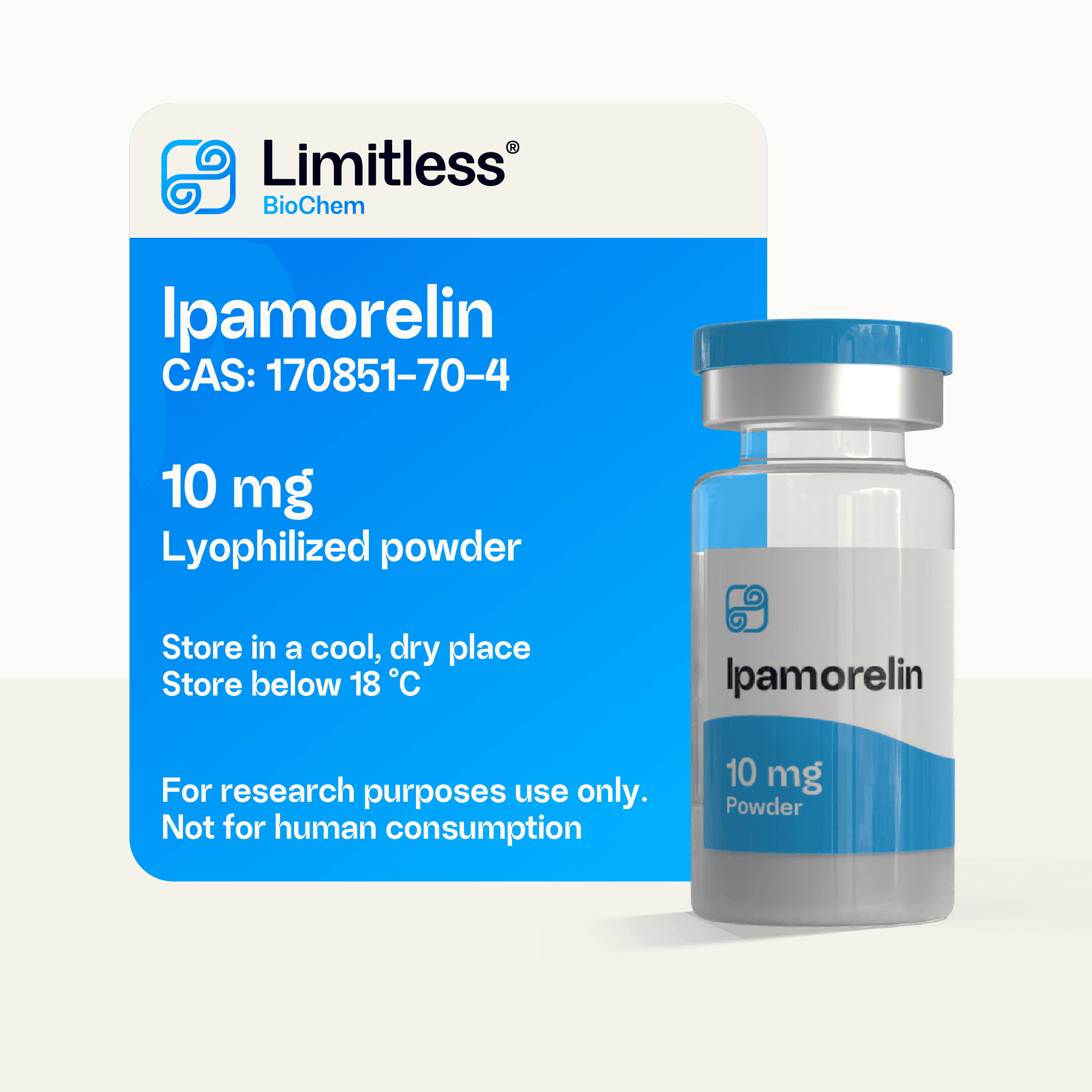 Ipamorelin 10mg - 1