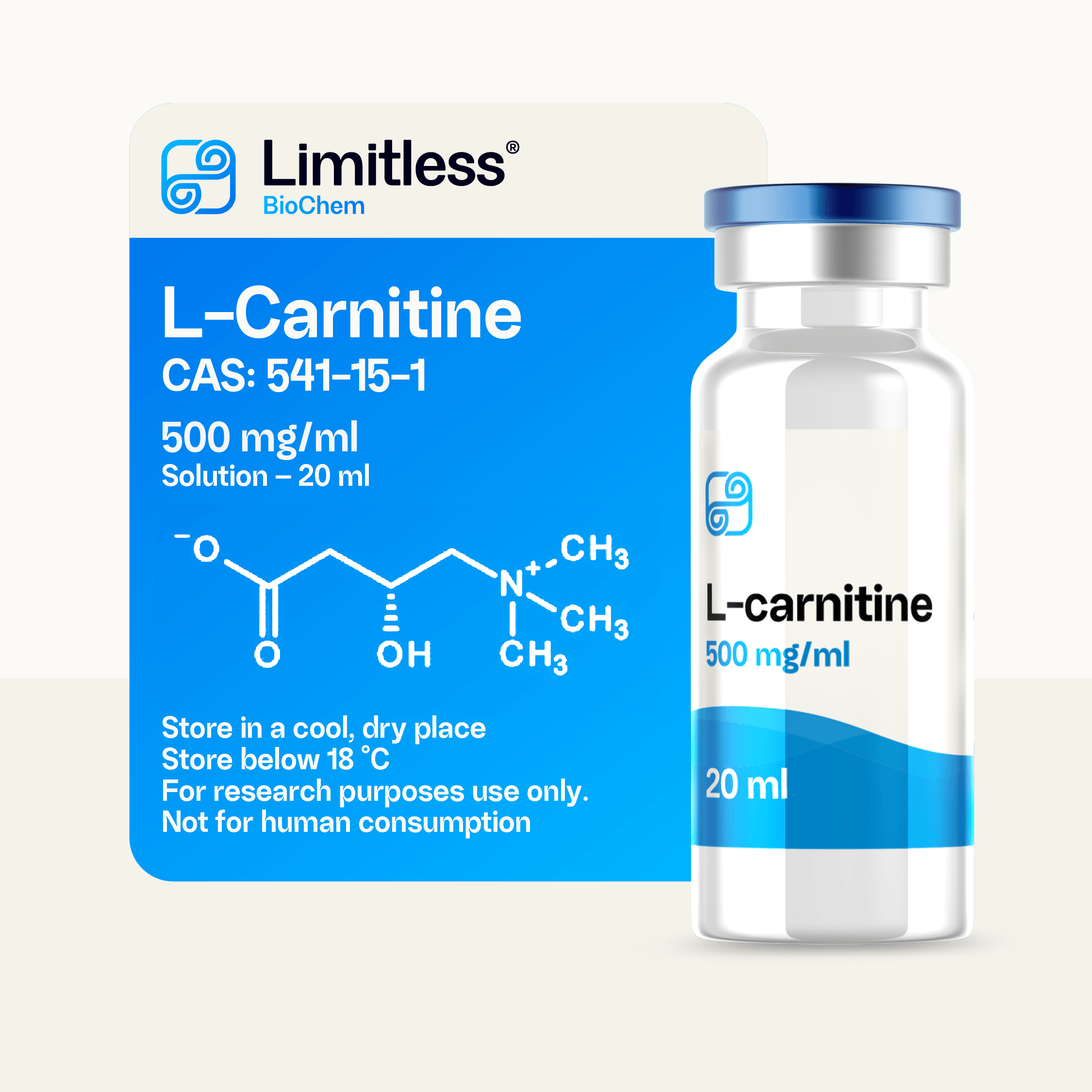 L-Carnitine 500mg/ml – 20ml